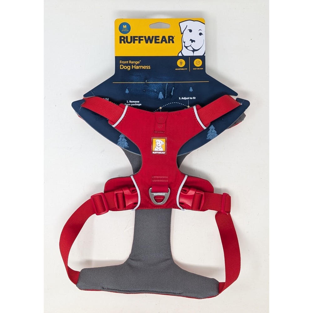 Ruffwear Front Range Dog Harness - Red Canyon M Medium - NEW